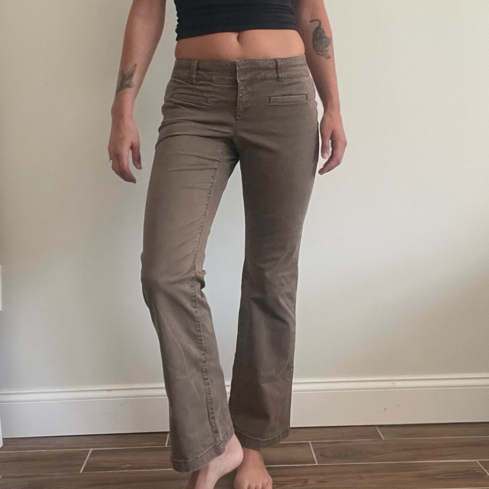 LOFT Brown Pants thrifted in Europe